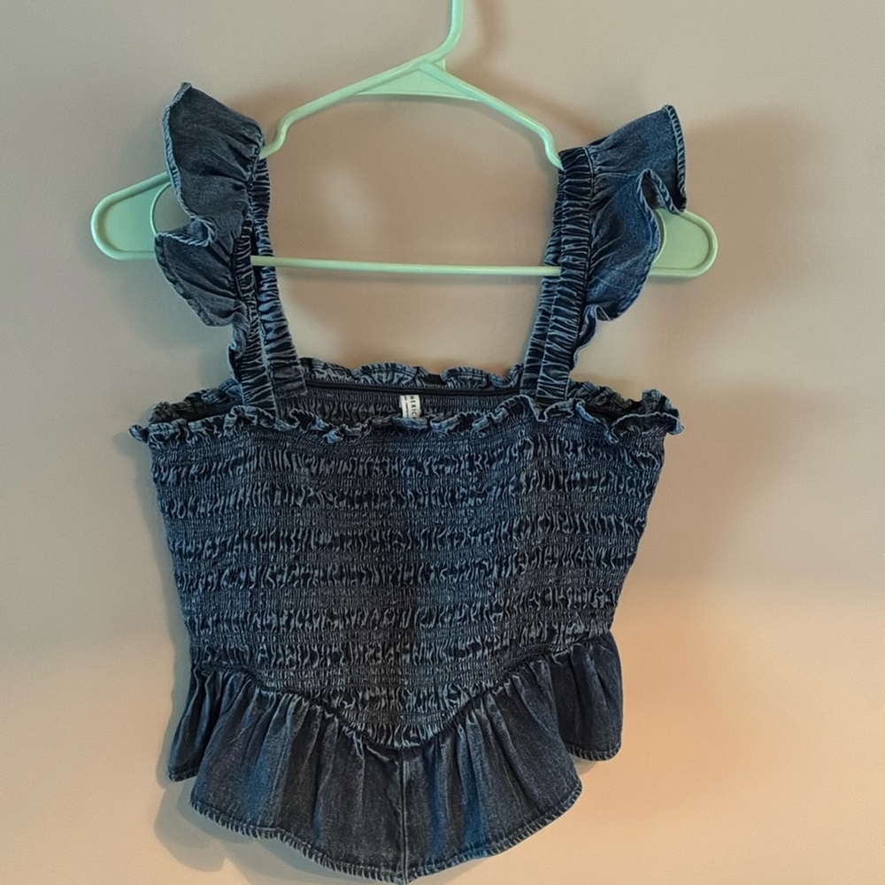 American Eagle tank top, denim, small
